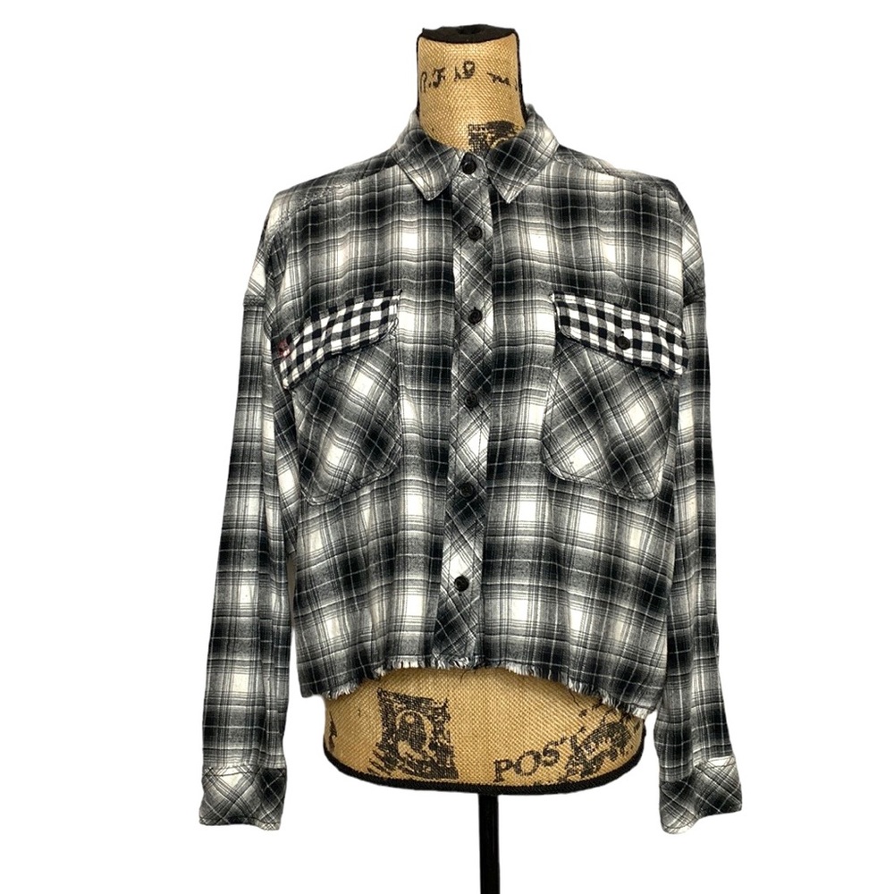 Urban Outfitters Plaid Crop Top XS